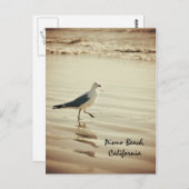 Dansend Seagull Briefkaart (Voorkant / Achterkant)