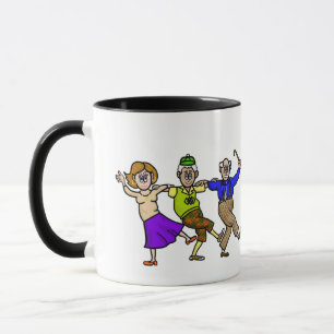 Dansend Senior Citizens Funny Mug Mok