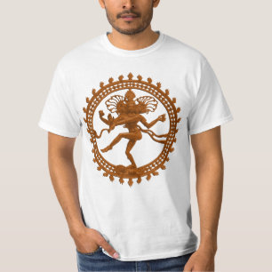 Dansend Shiva mannen t-shirt