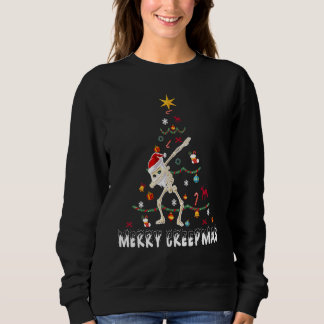 Dansend Skelet Prettig Creepmas Kerstmis Xmas Fees Trui