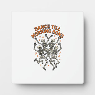 Dansend Skelet Shirt Vintage Grappig Bot Dans Kuns Fotoplaat