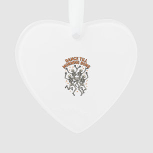Dansend Skelet Shirt Vintage Grappig Bot Dans Kuns Ornament