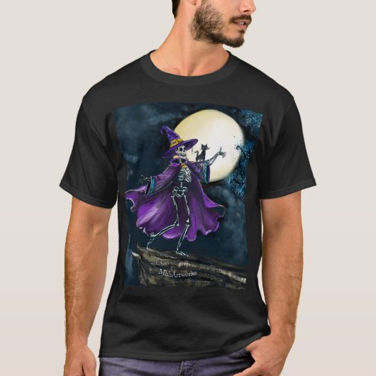 Dansend Skelet T-shirt (Voorkant)