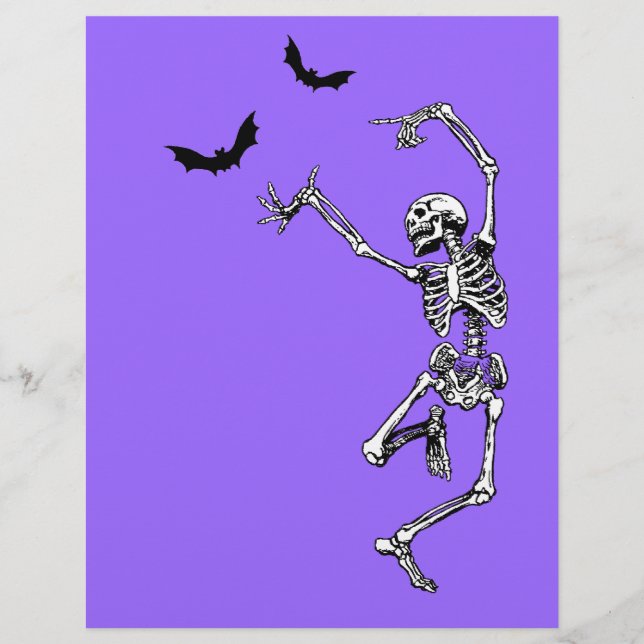 Dansend Skeleton (Voorkant)