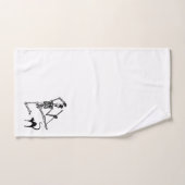Dansend Skeleton Bad Handdoek (Handdoek)