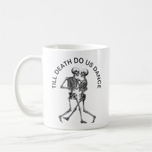Dansend Skeleton Couple Koffiemok
