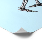 Dansend Skeleton Couple Poster (Hoek)