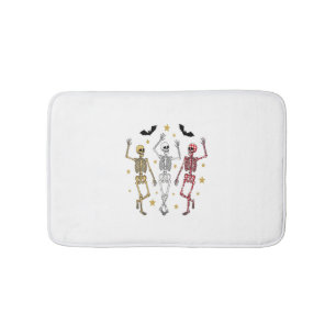 Dansend Skeleton Halloween Badmat