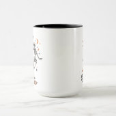 Dansend Skeleton Halloween Mok (Midden)