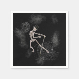 Dansend Skeleton Halloween Servet