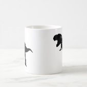Dansend T-Rex-ontwerp Koffiemok (Center)