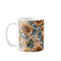 Dansend Zonnebloem Patronenontwerp