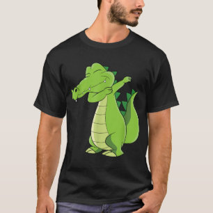 Dansende Alligator Funny Dabbing Alligator T-shirt