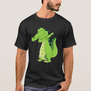 Dansende Alligator Funny Dabbing Alligator T-shirt