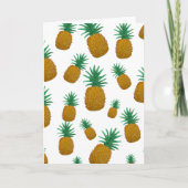 Dansende ananas kaart (Voorkant)