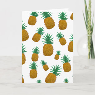 Dansende ananas kaart