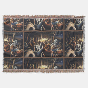 Dansende Beren Blanket Party Animals Thans Blanket Deken