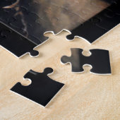 Dansende Beren Kunstpuzzels - Beer schilderende pu Legpuzzel (Zijkant)