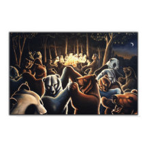 Dansende Beren Prints Beer KunstPosters