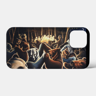 Dansende Beren Samsung Galaxy S4 Hoesje Wildlife A