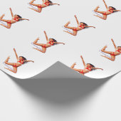 Dansende Bikini Model Thunder_Cove Cadeaupapier (Hoek)