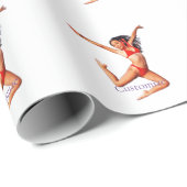 Dansende Bikini Model Thunder_Cove Cadeaupapier (Rol Hoek)