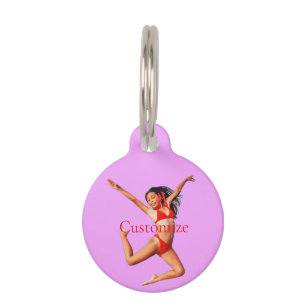 Dansende Bikini Model Thunder_Cove Huisdierpenning