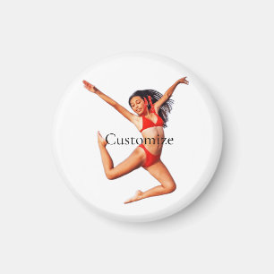 Dansende Bikini Model Thunder_Cove Magneet