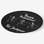 Dansende Botten Papieren Bordje (Gekanteld)