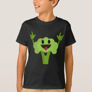 Dansende Broccoli Grappige Plantaardige Danser Veg T-shirt