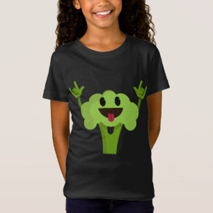 Dansende Broccoli Grappige Plantaardige Danser Veg T-shirt