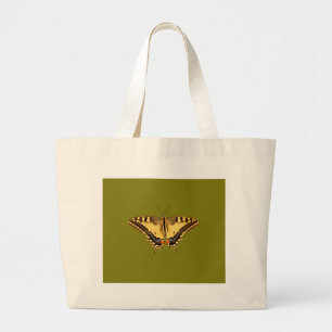 Dansende Butterfly Grote Tote Bag