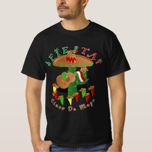 Dansende Cactus Cinco De Mayo T-shirt