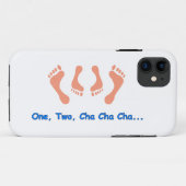 Dansende Cha Cha Feet iPhone Case (Achterkant (horizontaal))
