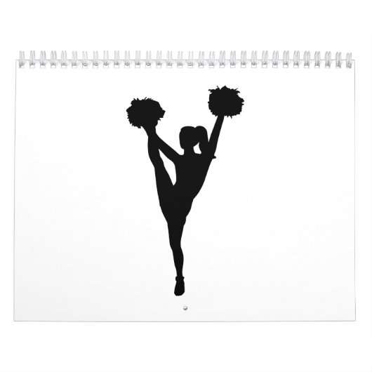 Dansende cheerleader girl kalender (Hoes)