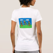 Dansende Dames T-Shirt (Achterkant)