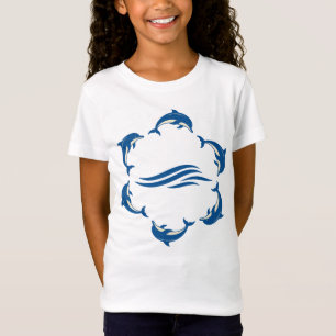 Dansende dolfijnen t-shirt