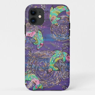 Dansende Dolphins Hoesje-Mate ID iPhone 5 Hoesje