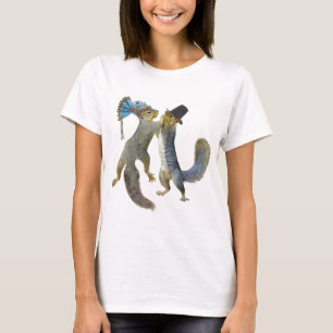 Dansende eekhoorns t-shirt