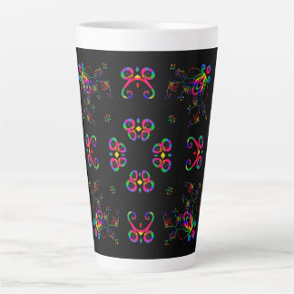 Dansende Fiesta Bloemen Latte Mok