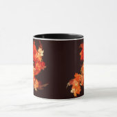 Dansende Firebirds Abstracte Koffie Mok (Midden)