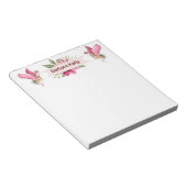 Dansende Flamingos Notitieblok (Schuin)