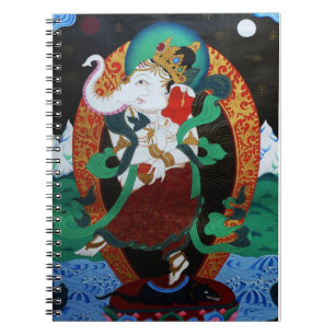 Dansende Ganesh-laptop Notitieboek