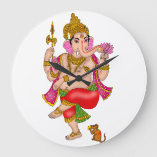 Dansende Ganesha-klok Grote Klok