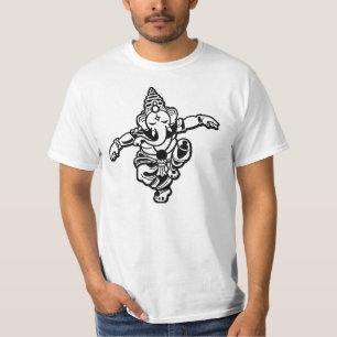 Dansende Ganesha: Kunst, wetenschap, intellectueel T-shirt