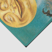  dansende heks Full Moon Jack O Lantern Tissuepapier (Detail)