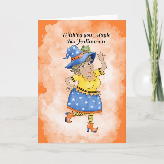 Dansende Heks Kaart (Voorkant)