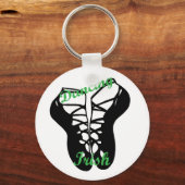 Dansende Ierse sleutelketen Sleutelhanger (Voorkant)