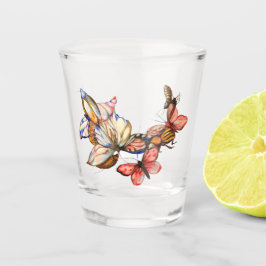 Dansende insecten shot glas