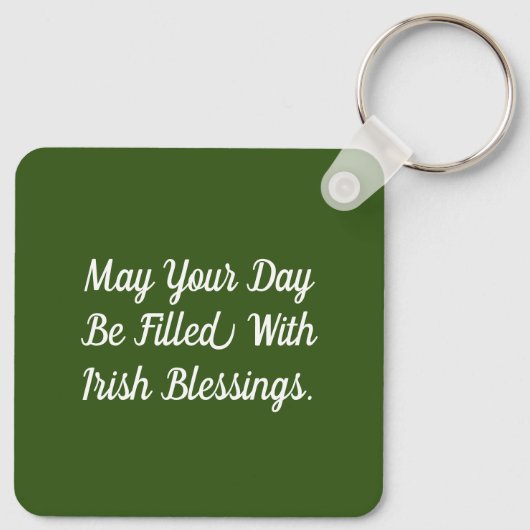 Dansende Irish Lass Sleutelhanger (Achterkant)